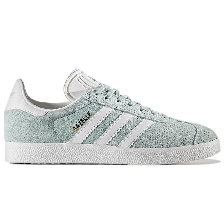 Adidas Оригинальные кроссовки Gazelle прочные низкие женские кроссовки синие BY9358