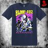 Мужские и женские футболки Blink 182 'Aliens Exist' Панк-рок Унисекс Плотный хлопок Премиум