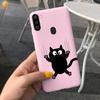 Чехол для Samsung Galaxy A11 Мальчик Девочка Забавный Мультяшный Кот Женщины Силиконовый Задний Чехол Для Samsung Galaxy A 11 SM-A115F 6.4 Funda Чехол