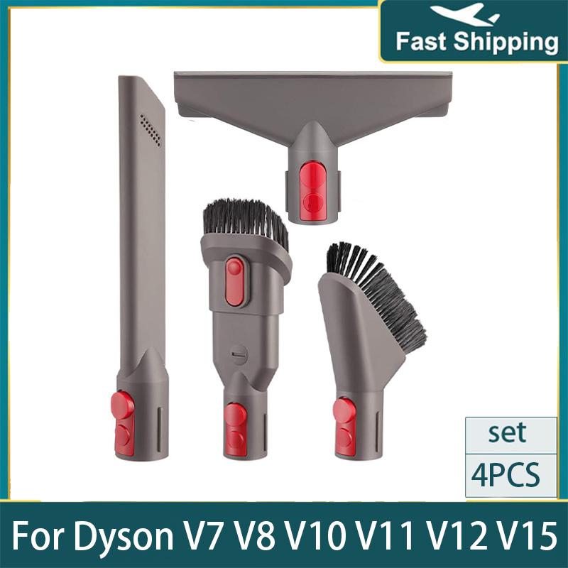 Комплект насадок для пылесосов Dyson V7 V8 V10 V11 V15 Absolute Detect Cyclone Outsize, набор аксессуаров, сменная щетка