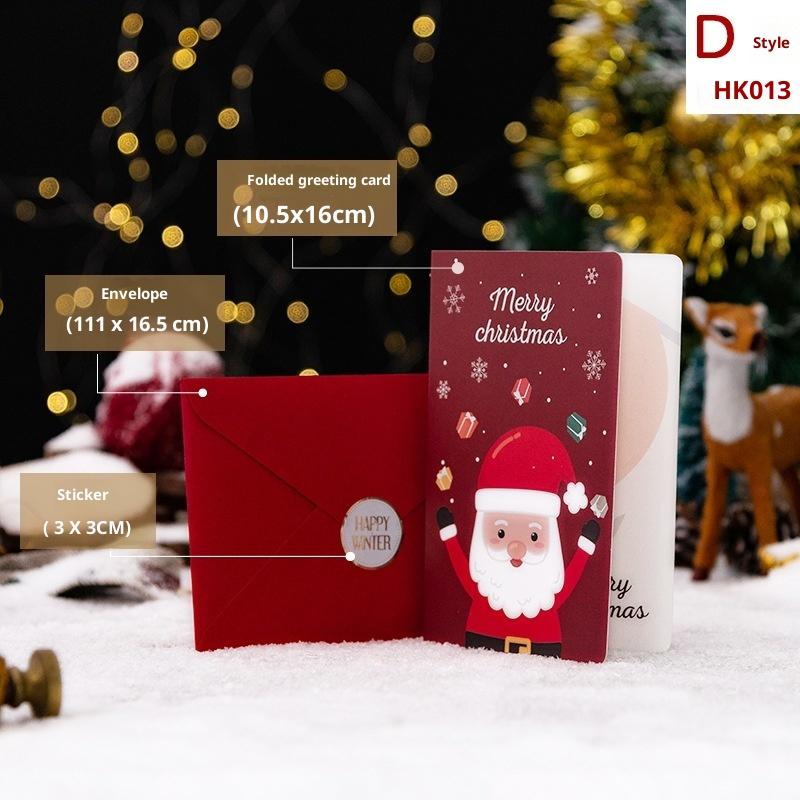 Pop Up Christmas Cards With Envelopes Sealing Stickers, 3D Honeycomb Xmas Cards, Cute Merry Christmas Card Holiday Greeting Gift