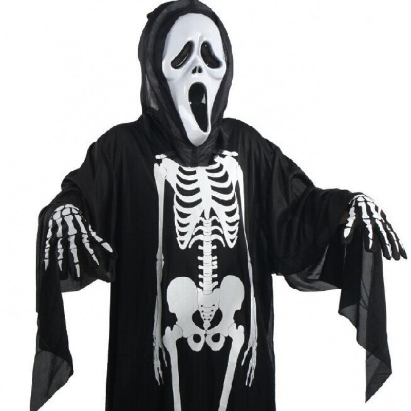 Halloween Costume Ghost Clothes, Human Skeleton Ghost Clothes, Halloween Supplies, Skull Skeleton Ghost Clothes, Models