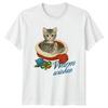 Warm Wishes Kittens Christmas Holidays Unisexs TShirt Unisexs Tee Graphic Top