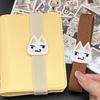 Мультяшный котенок, ремешки для украшения блокнота, эластичная лента для блокнота на кольцах, веревка для переплета, ремешок для фиксации, высококачественный ремешок для блокнота