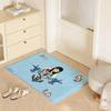 Character T tokidoki Floor Mat Eco  Flannel Doormat Non Slip Odorless Indoor Floor Rug Soft Short Plush Home Mat