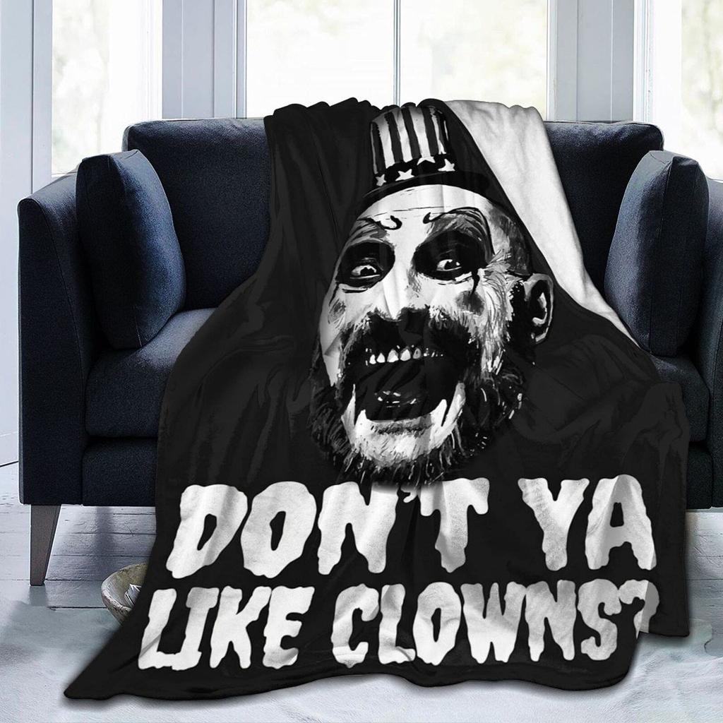 Одеяло из фильма ужасов, супермягкое фланелевое одеяло, легкое и удобное для дивана, дивана, забавное рождественское одеяло