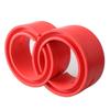 2pcs Car Shock Absorber Tool Spring Bumper Buffer Power Cushion Coil Damper Red