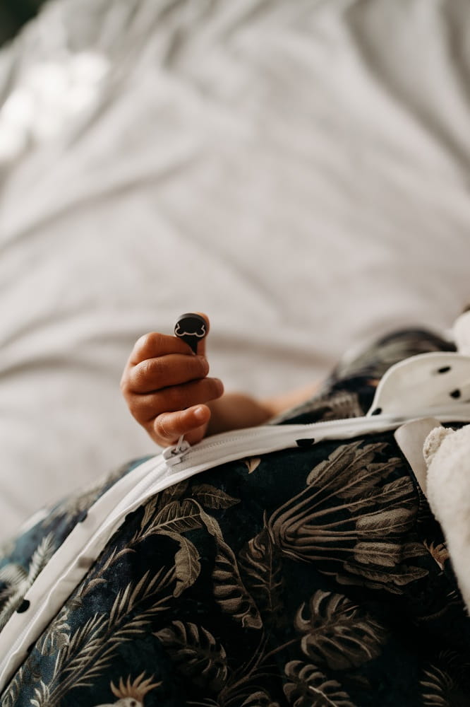 Спальный мешок Grow Up Винтажные животные Небесно-голубой