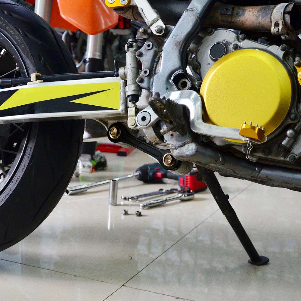 NICECNC For Suzuki DRZ 400 DR-Z 400 2000-2024 For Kawasaki KLX 400 2000-2019 Motorcycle 7cm Rear Lowering Links Kit Aluminum