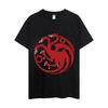 House of the Dragons T Shirt Men Couple Combination Clothes Short Sleeve Collar Fashion Woman Cotton