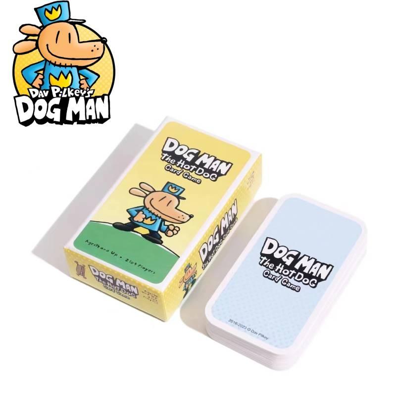 Dog Man Detective Dog Fun Party Game Card Deck For Interactive Family Entertainment