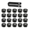 Wheel Nut Cap For Tesla Model 3 Wheel Nut Covers Lug Wheel Cap Lug Nut Cover Puller Kit 21pcs