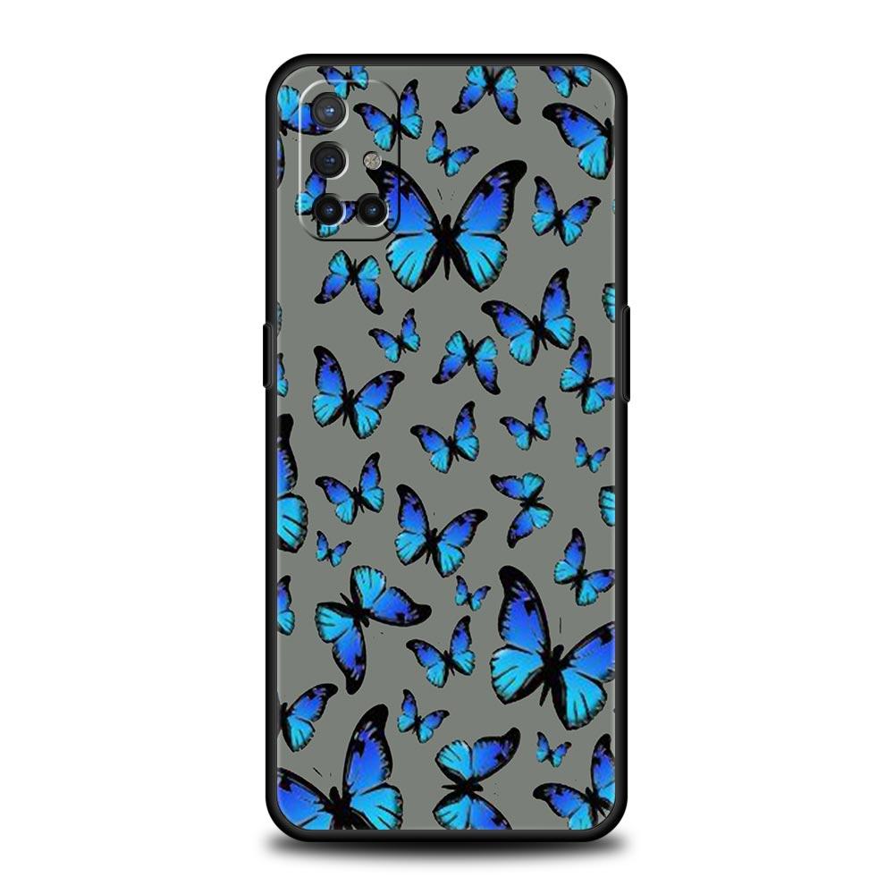 Cute Butterfly Fashion Phone Case For OnePlus 12 11 10 9 8 7 7T Pro 12R 10R 9RT 9R 8T Nord N100 N200 N10 2T CE 2 5G Soft Cover