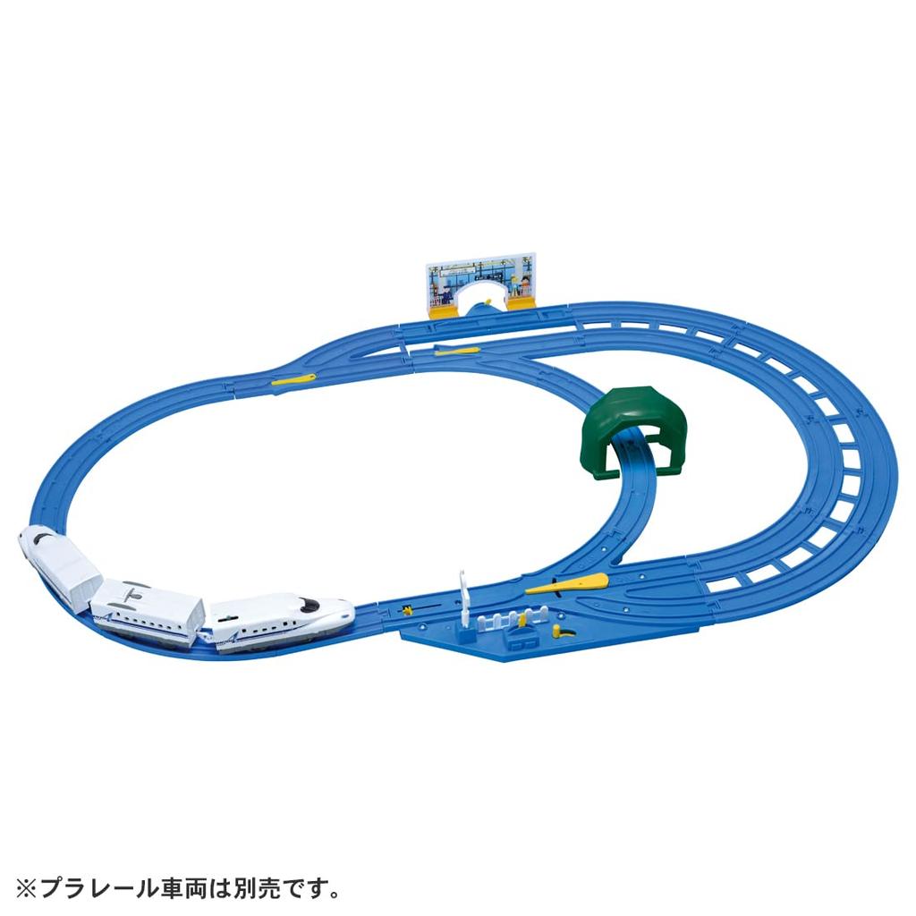TAKARA TOMY Plarail Автоматический стрелочный набор с 3-мя станциями назначения Игрушечный поезд для детей от 3 лет Меняется!