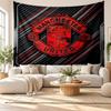 Manchester United Wall Tapestry, Soft Fabric Wall Hanging, Decorative Backdrop For Bedroom Home Wall Art
