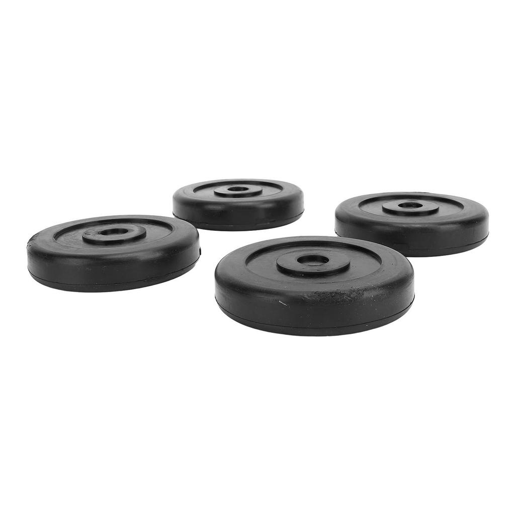 4 Pcs 5inch Round Rubber Arm Pads 5715017 Hoist Lift Arm Pads Rolling Bridge Jack Pads for DANNMAR Lift