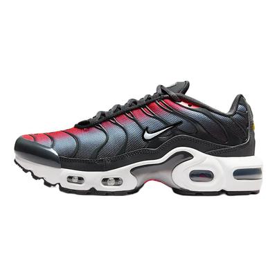 Air Max Plus GS Яркие темно-красные антрацитовые детские кроссовки Красный Волк-Серый Белый CD0609-604
