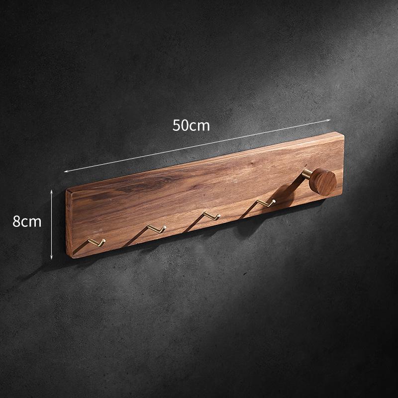 Массив дерева Навесной крючок для одежды в ванную комнату Настенная полка-вешалка Полотенцедержатель Крючок для одежды и шляпы в спальню Навесные полки для ванной