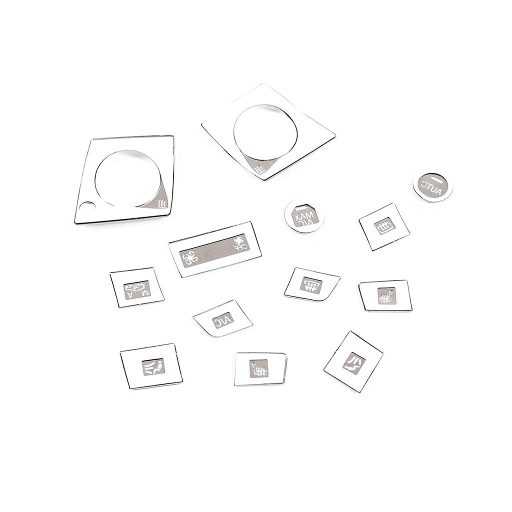 Центральное управление кондиционером, цифровая кнопка, наклейка, накладка для BMW 3 серии F30 F31 F34 2013-