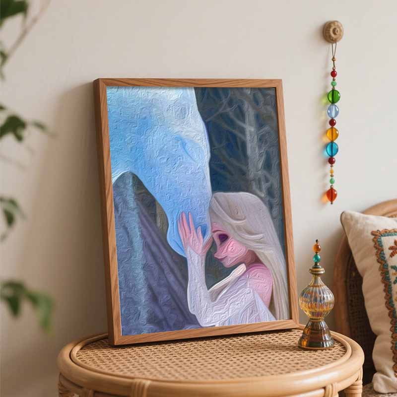 Disney Frozen Elsa Spirit Paint By Number Kit Number Drawing Canvas DIY Picture Home Decor Painting Wall Art Gift For Home Room Decor