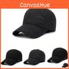 Haohu Cap Letters Middle Aged Elderly Hat Thickened Thermal Shade Breathable