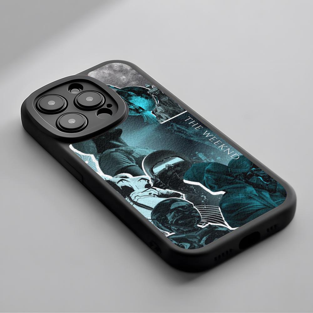 Модный крутой воскресный плакат певец Чехол для телефона для iPhone 16 15 14 13 12 11 Plus Pro Max Силиконовый чехол из кожи ягненка черный