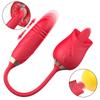 Роза Вибратор 10-скоростной фаллоимитатор, клитор, сосок, оральный стимулятор клитора для лизания киски