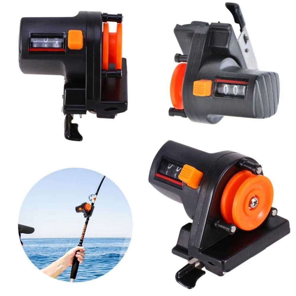0-999M Depth Measurement Tool Universal Fishing Tackle Length Gauge Counter  Fishing Equipment