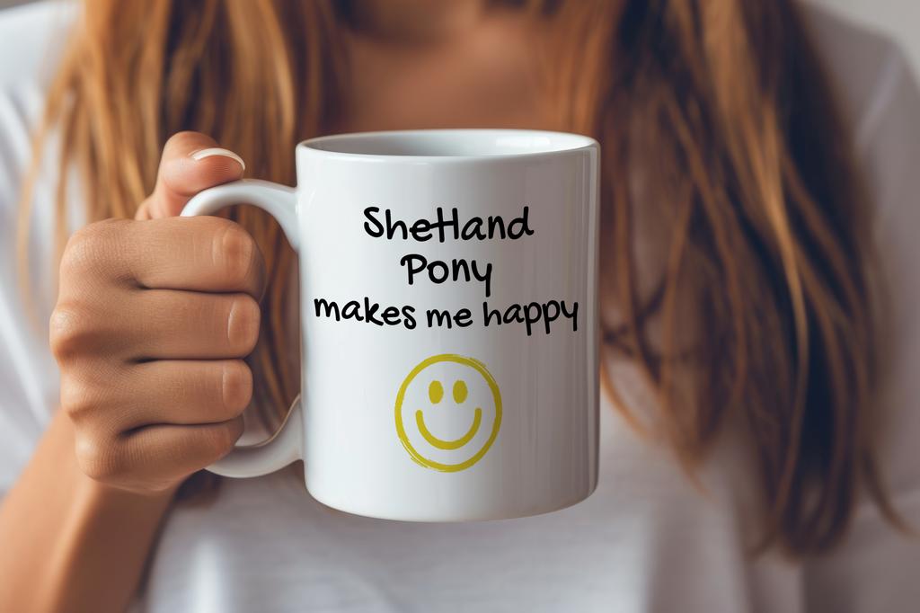 Shetland Pony – Cup with a horse, a cheerful cup for a dog lover | Art-Dog