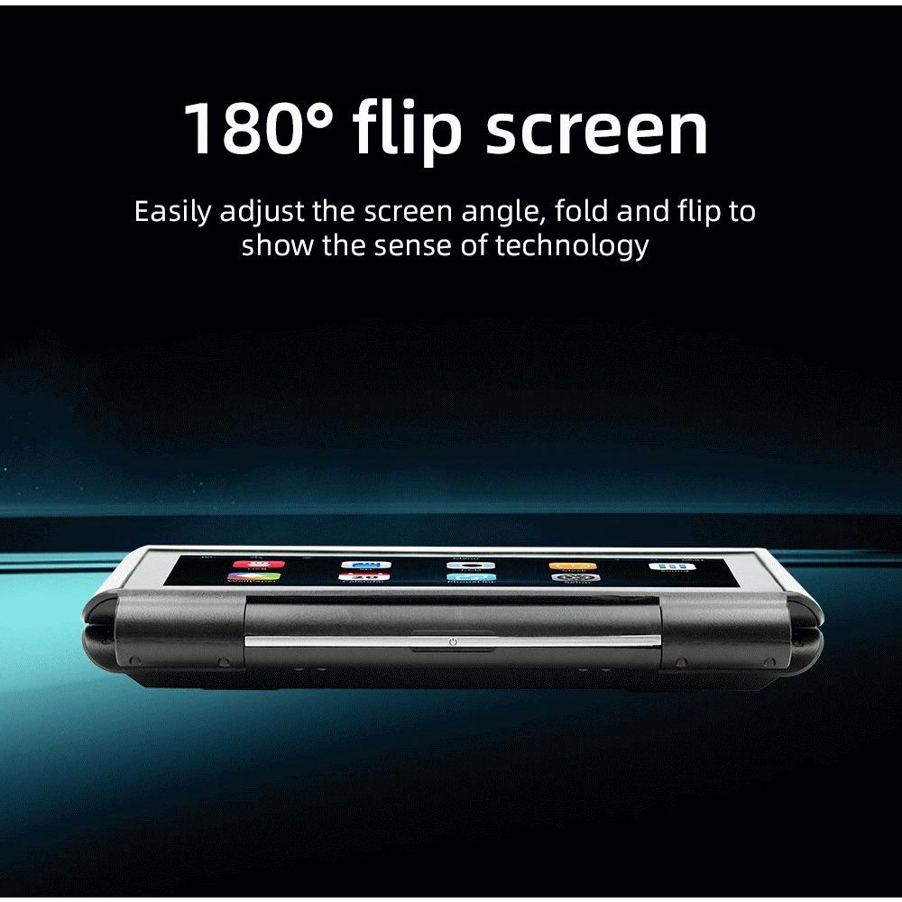 TOYOUSONIC 6.7 Inch Car Radio 180° Flip Screen Universal Multimedia Player Carplay Android Auto BT FM MP5 Autoradio Stereo