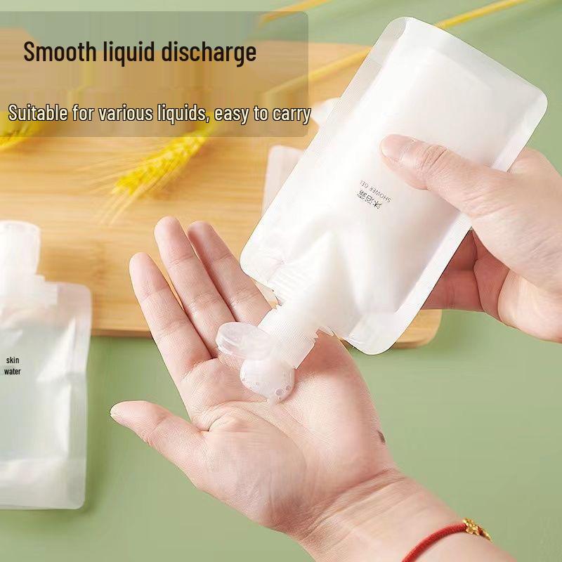 Портативный дорожный туалетный набор: Одноразовые пакеты для дозирования геля для душа и шампуня