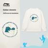 LI-NING Boys' Casual Cotton-Blend Pullover Sweatshirt