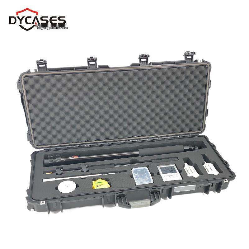 Большой пластиковый защитный чемодан-тележка Dingyang D9816