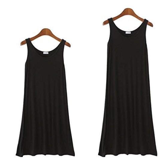 Женский топ-майка платье мини длины длинное платье-подкладка вырез лодочкой для беременных внутренняя милое выше колена длинное красивое девчачье платье-рубашка стройнящее шикарное