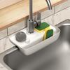 Силиконовый коврик для крана для кухонной раковины, подставка для слива брызг, ловушка для крана, защита для столешницы, поддон для сушки мыла в ванной комнате