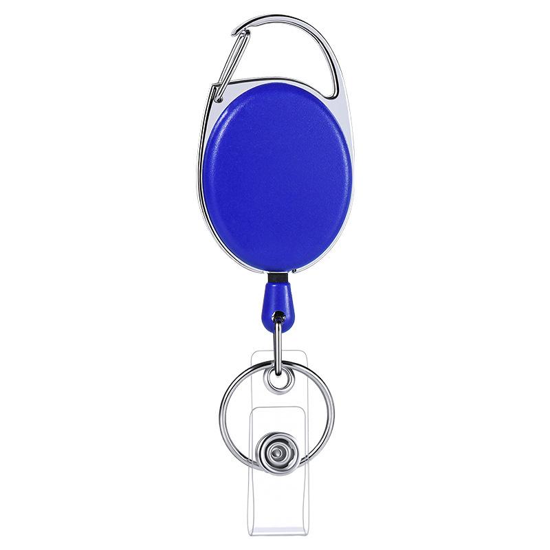 Transparent Card Slots Id Badge Holder Id Pendant Badge Reel Storage Organizer Employee Pass Work Card Case