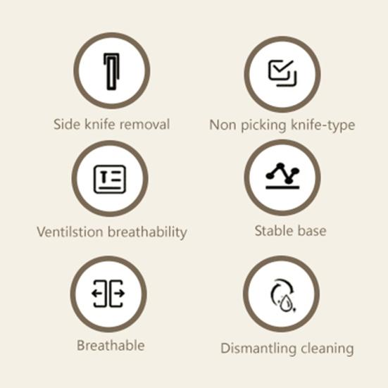 Металлический блок для ножей с устойчивым основанием, несколькими отделениями, полым дышащим дизайном, экономящий место держатель для ножей для кухонной столешницы