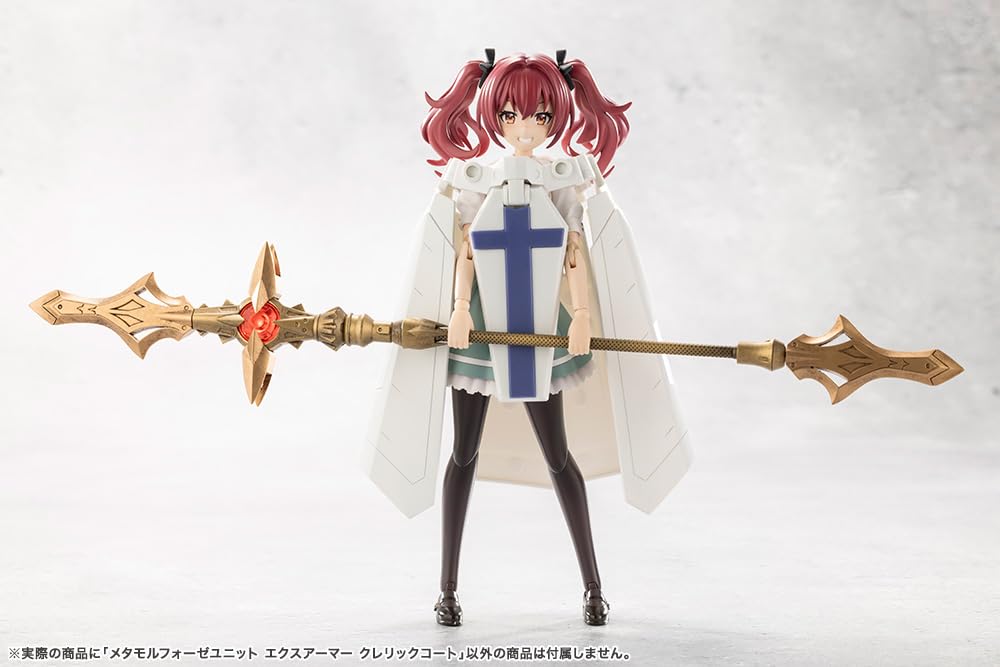 Kotobukiya Mugen Kaikou Megalomaria Метаморфозный Юнит Экзо-Броня Плащ Клерика, примерно 180 мм в высоту, пластиковая модель без масштаба