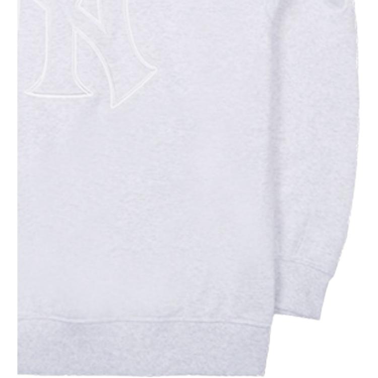 New Era Logo Printed Pullover Sweatshirt Unisex sweatshirt Gray 13546486