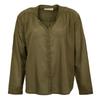 Bolia Khaki Cotton Blouse for Women