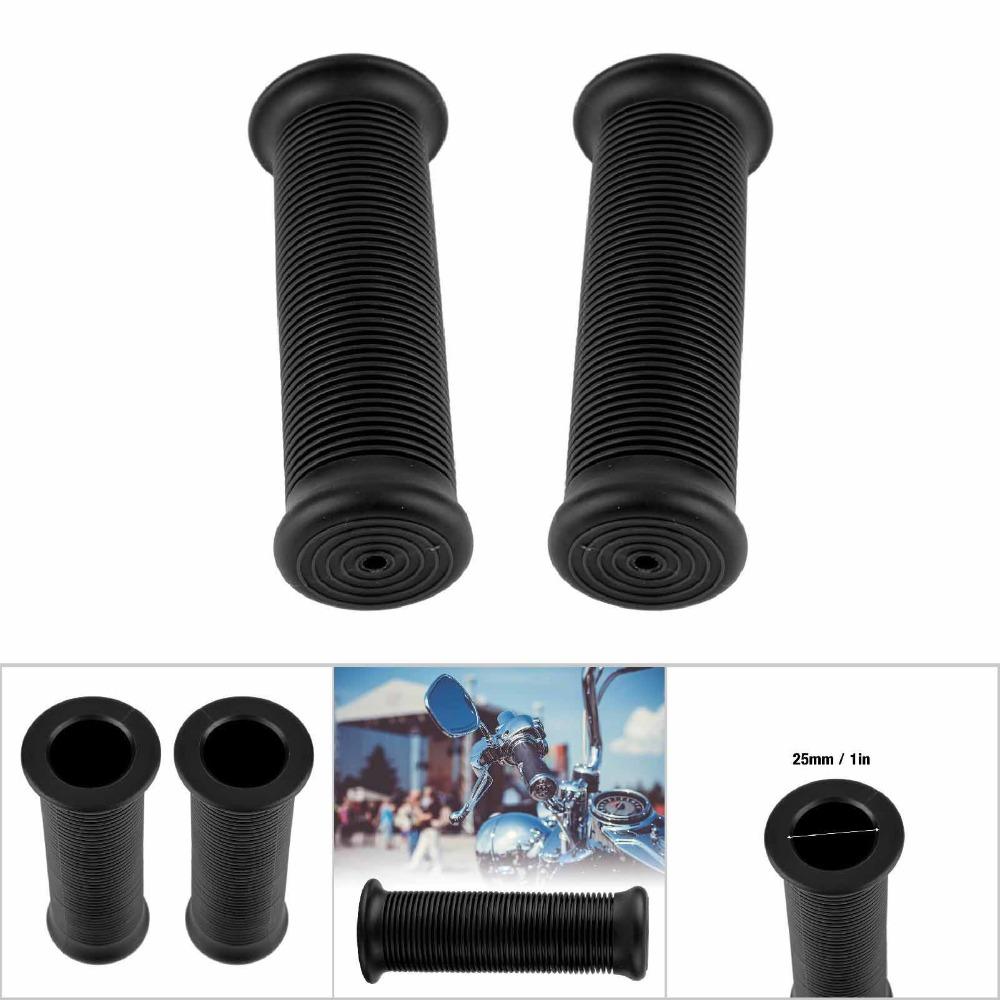 2pcs 1inch 25mm Universal Motorcycle Grips TPR Handlebar Grips Motorcycle Handlebar