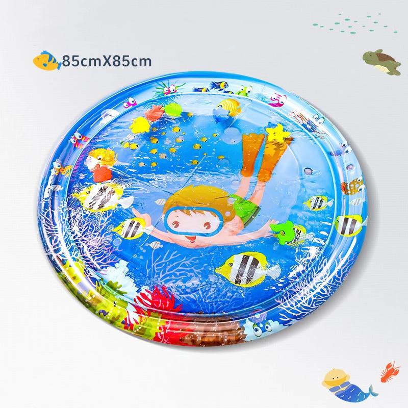 Summer Inflatable PVC Pet Cooling Mat Anti-Scratch Cool Thickened Water Bed for Cats Dogs Pet Pad Cooling Mat