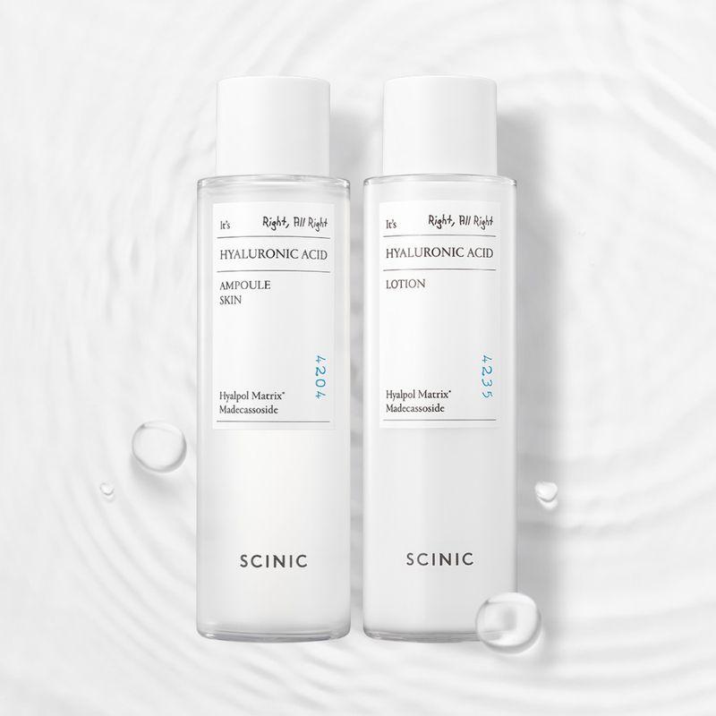 Hyaluronic Acid Moisture Replenishing Ampoule Skin + Lotion