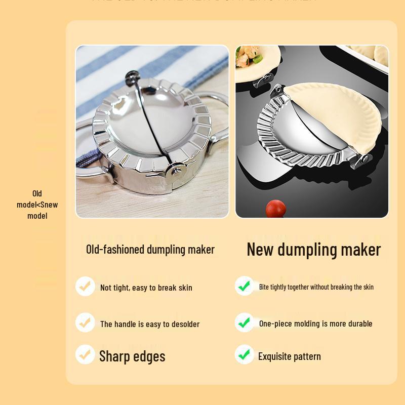 Dumpling Maker Mold: Handmade Dumpling Wrapper & Press Tool (Newcomer ¥5 Off)