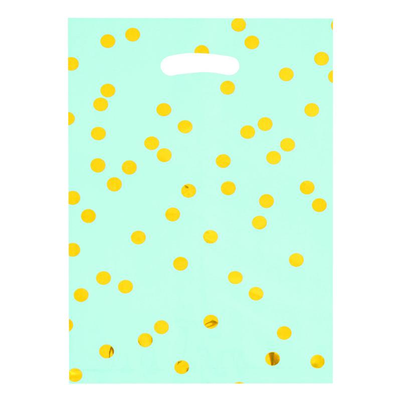 10 шт. Детские сумки для вечеринок, сумки для конфет на день рождения, сумки для вечеринок(точечный узор 6 цветов)