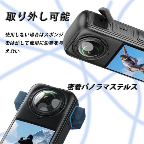 HUIKKJP Insta360 X4/X3 Replacement Windshield Microphone Covers (6-Pack) with Microphone Sponge for Noise Reduction and Wind Noise Reduction