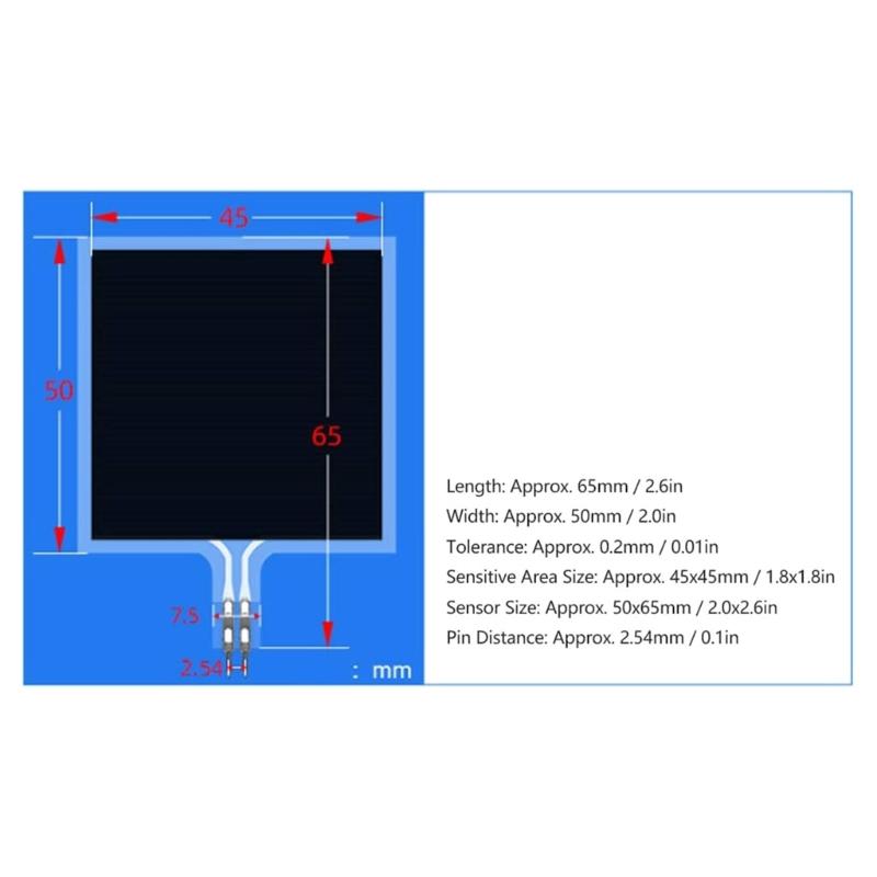 Piezoelectric Film Sensor Micro Force Triggers Thin Film Pressure Sensor