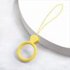 Anti-lost Soft Rubber Keys Phones Strap Mobile Phone Lanyard Silicone Ring Pendant Ring Strap