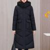 Теплые длинные парки для женщин, пальто, модные толстые женские зимние пальто с капюшоном