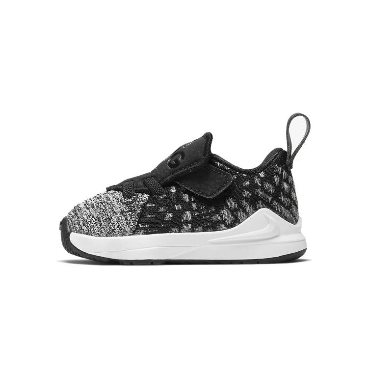(TD) Nike LeBron 17 'Black White' Baby BQ5596-002